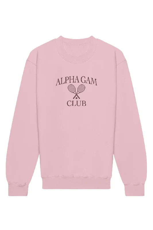 Alpha Gamma Delta Greek Club Crewneck Sweatshirt