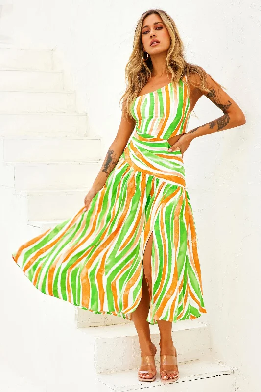 Opening Act Maxi Dress - Green