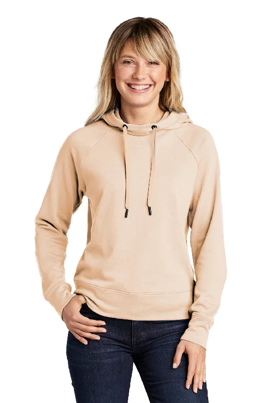 Sport-Tek Womens French Terry Hooded Sweatshirt Hoodie - Ecru - Closeout