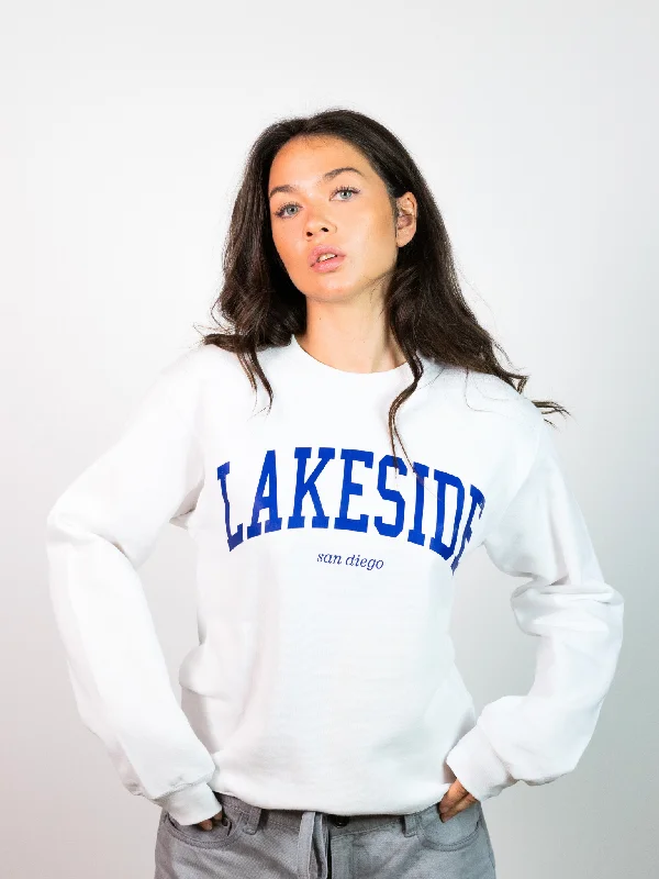 LAKESIDE SWEATSHIRT - HVID