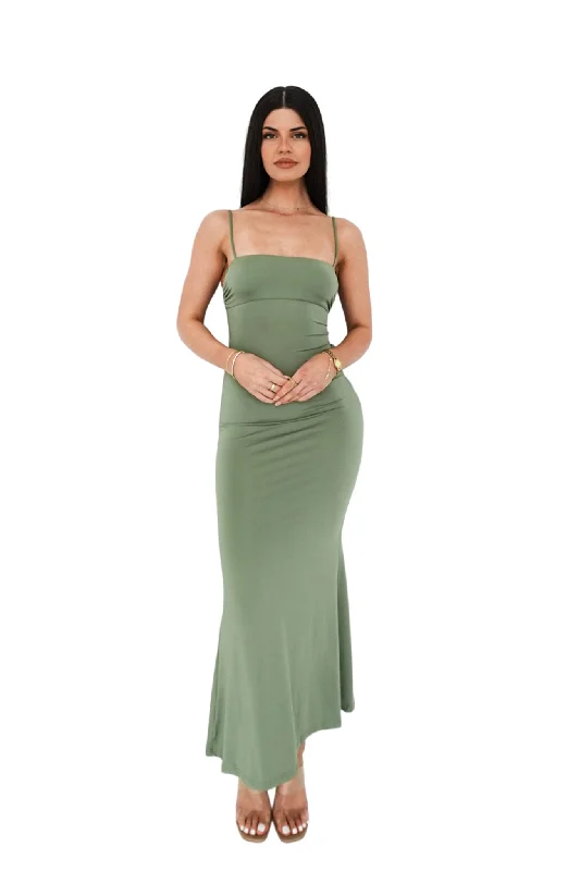 Spencer Maxi Dress - Khaki