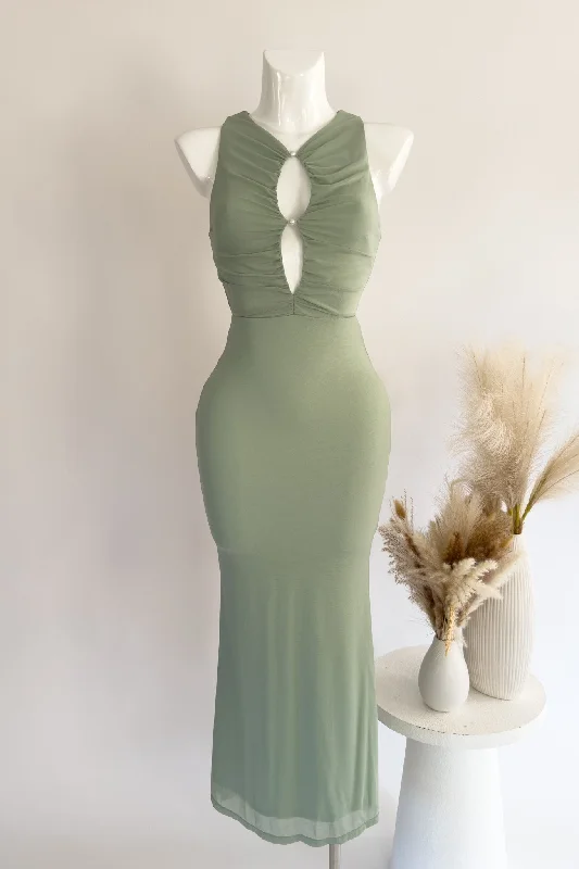 Christie Maxi Dress - Sage