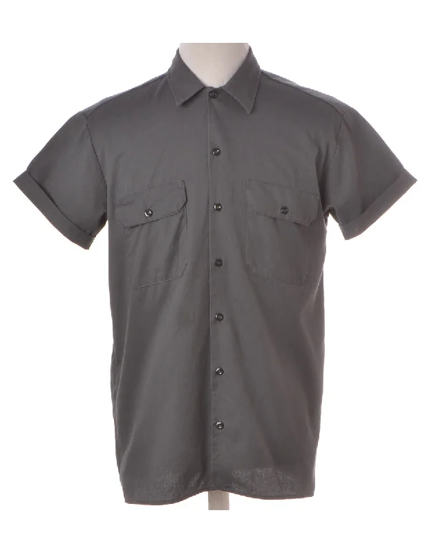 Label Grey Upcycled Dickies Shirt