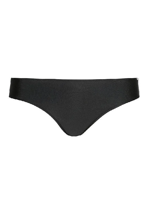 Capriosca CP8800 Plain Black Pant Bikini Bottom