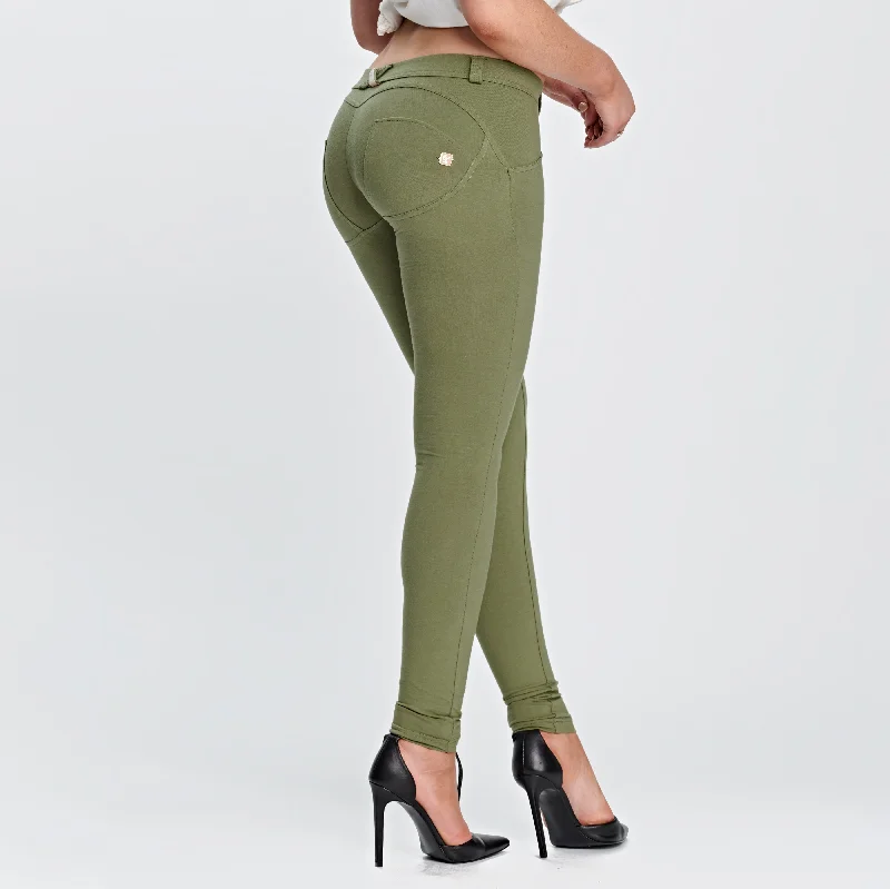 WR.UP® Fashion - Low Waist - Full Length - Olive Green