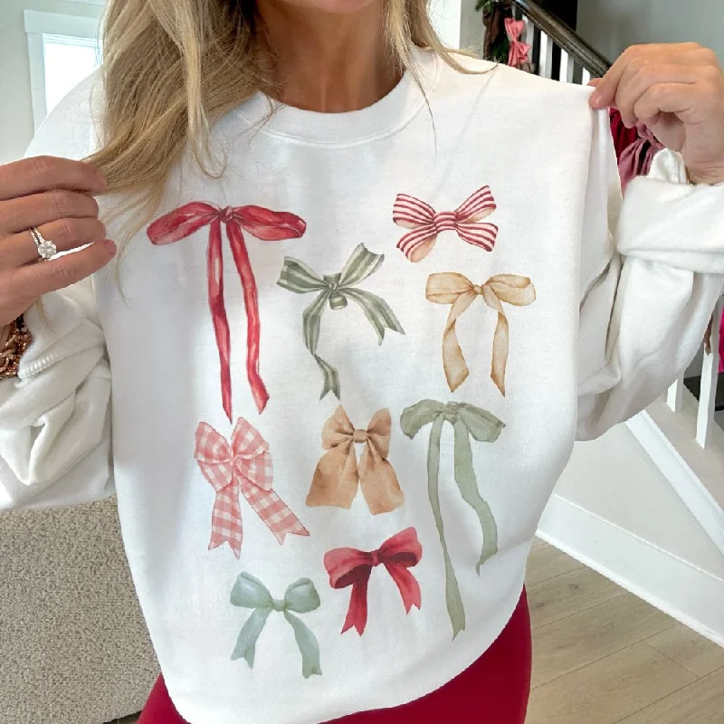 ‘Holiday Bow Show’ Crewneck Sweatshirt