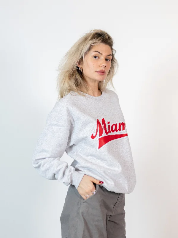 MIAMI SPORT SWEAT - GRÅ