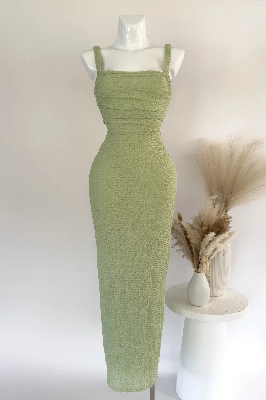 Fay Midi Dress - Green