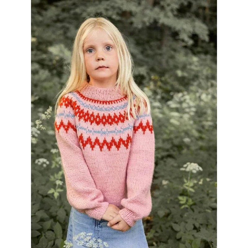 Polar-Light Kinderpullover Strickanleitung - Sandnes Garn (Heft)