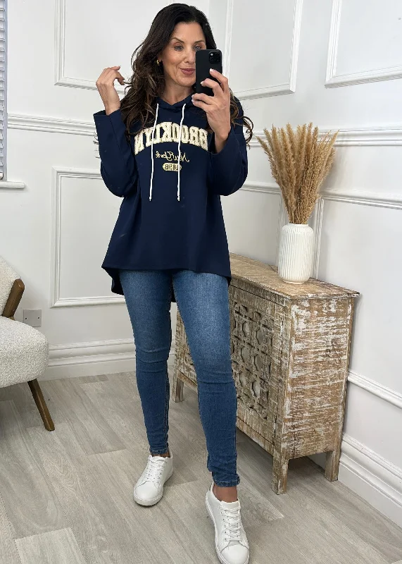 Sasha Navy BROOKLYN Hoodie