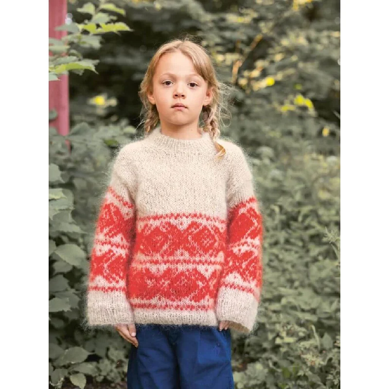 Fun Chunky Marius Junior Kinderpullover Strickanleitung - Sandnes Garn (Heft)