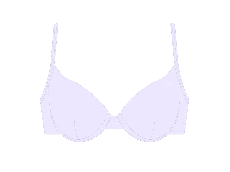 Lavender Bustier Top