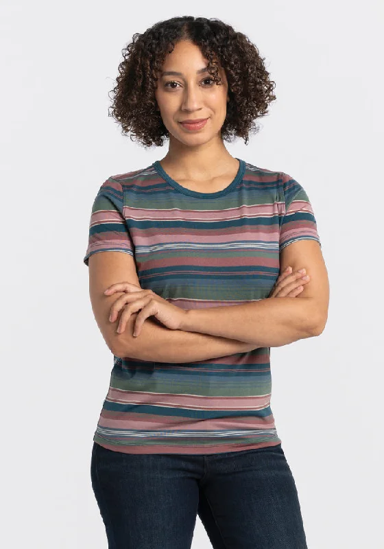 Liza Crew Neck Tee • Final Sale Deals! - Adirondack 2.0 Stripe