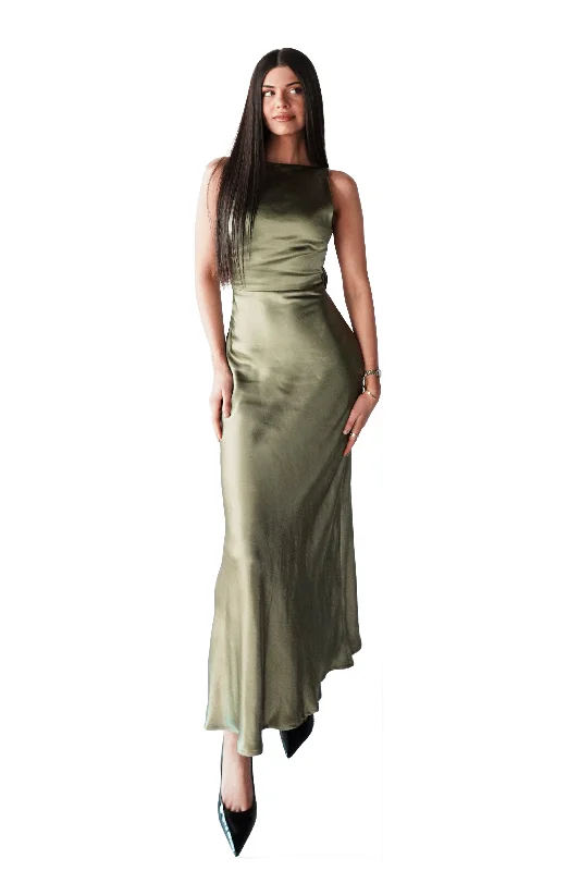 Seraphine Maxi Dress - Olive