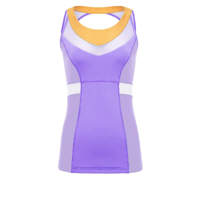 Arabian Nights Princess Athletic Tank Top - Purple