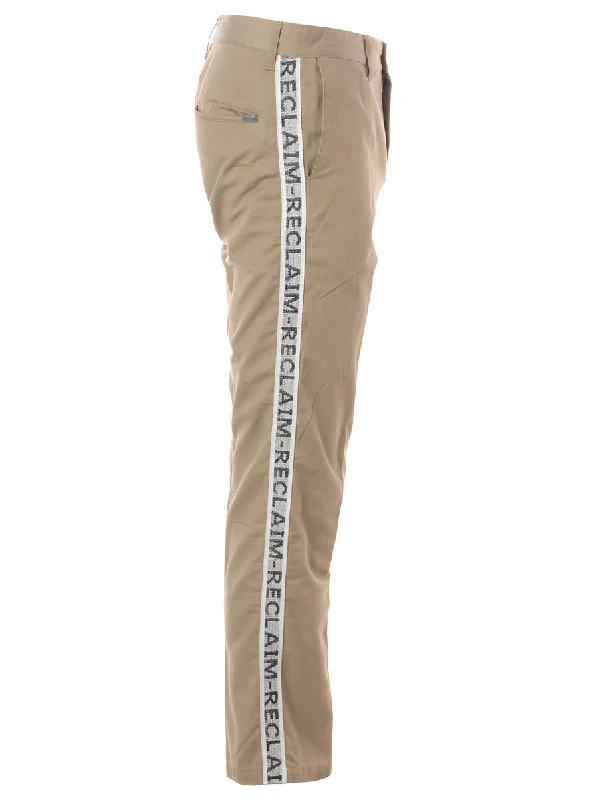 Label George Reclaim Tape Chinos