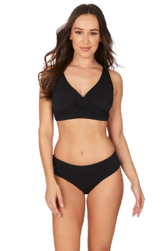 Nip Tuck NO2183MHK Black Delta Louise Bikini Set