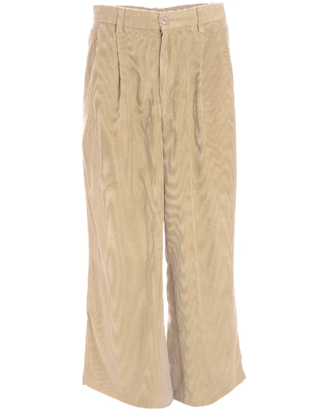 Label Gina Wide Leg Cropped Cords