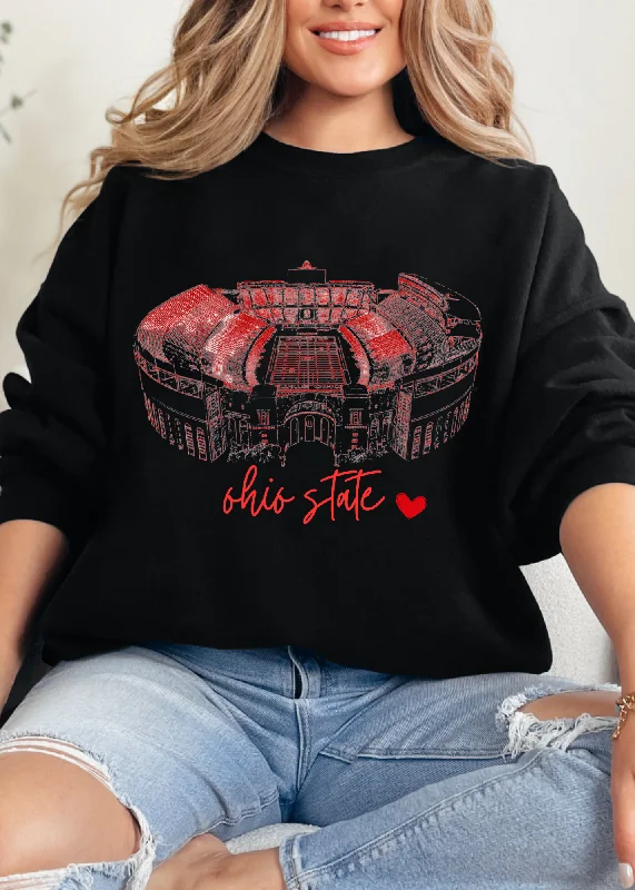 MADE TO ORDER - OHIO STADIUM GRAPHIC PULLOVER