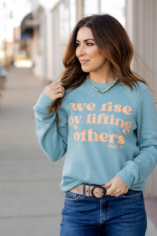 We Rise By Lifting Others Graphic Crewneck