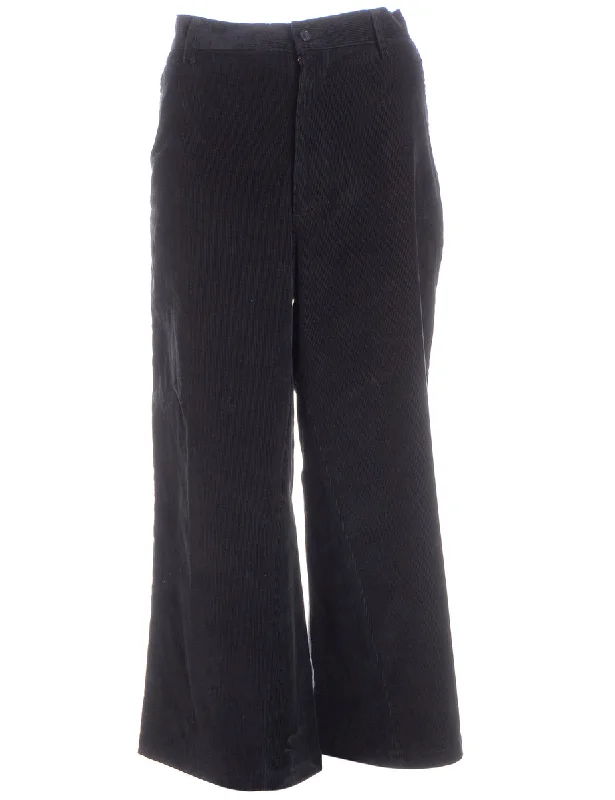 Label Gina Wide Leg Cropped Cords